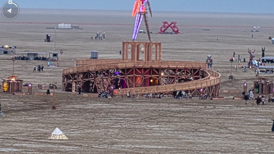 Man at Burning Man