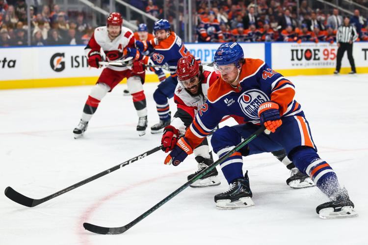 Hurricanes Oilers Hockey