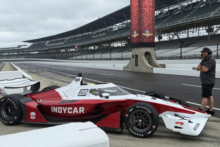 IndyCar New Car Test Auto Racing