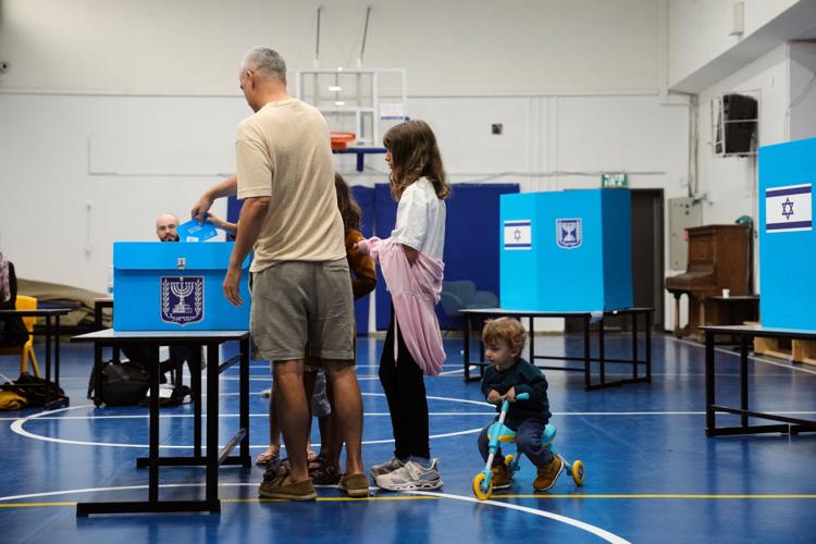 APTOPIX Israel Elections