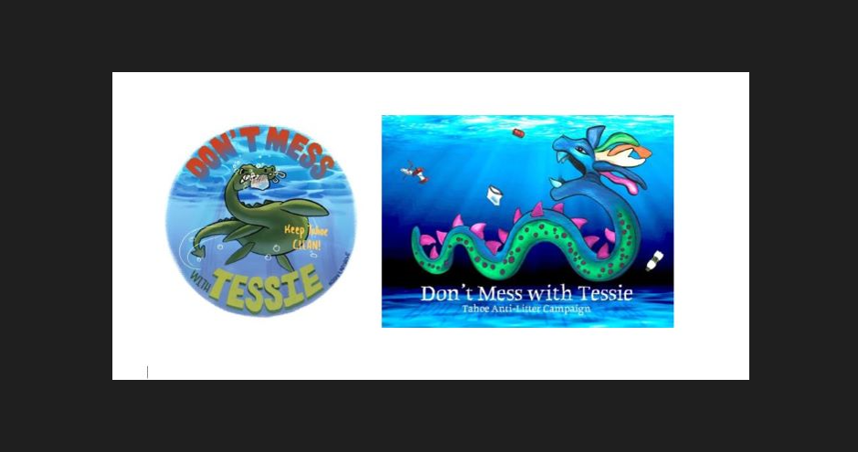 Love Our Lake campaign - Tahoe Tessie