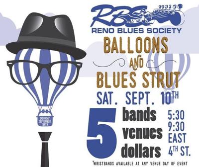 Reno Blues Society Hosts 'Balloons and Blues Strut'