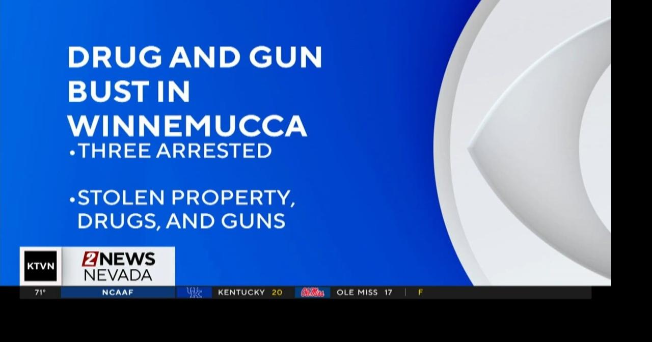 Three arrests made during Winnemucca bust Local News