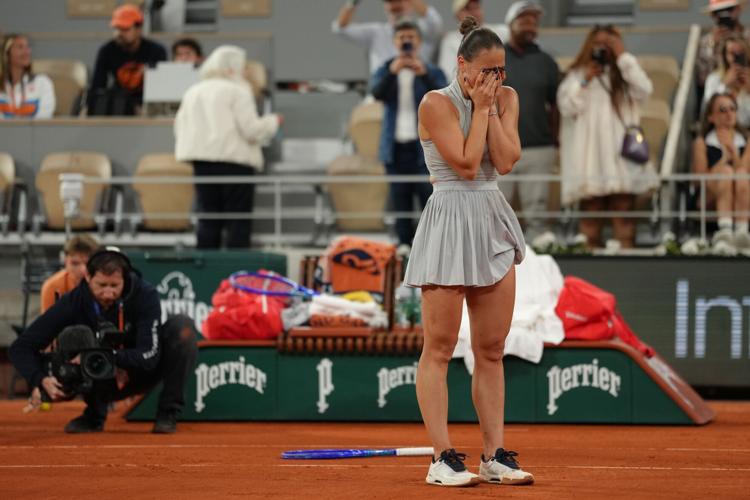 APTOPIX French Open Tennis