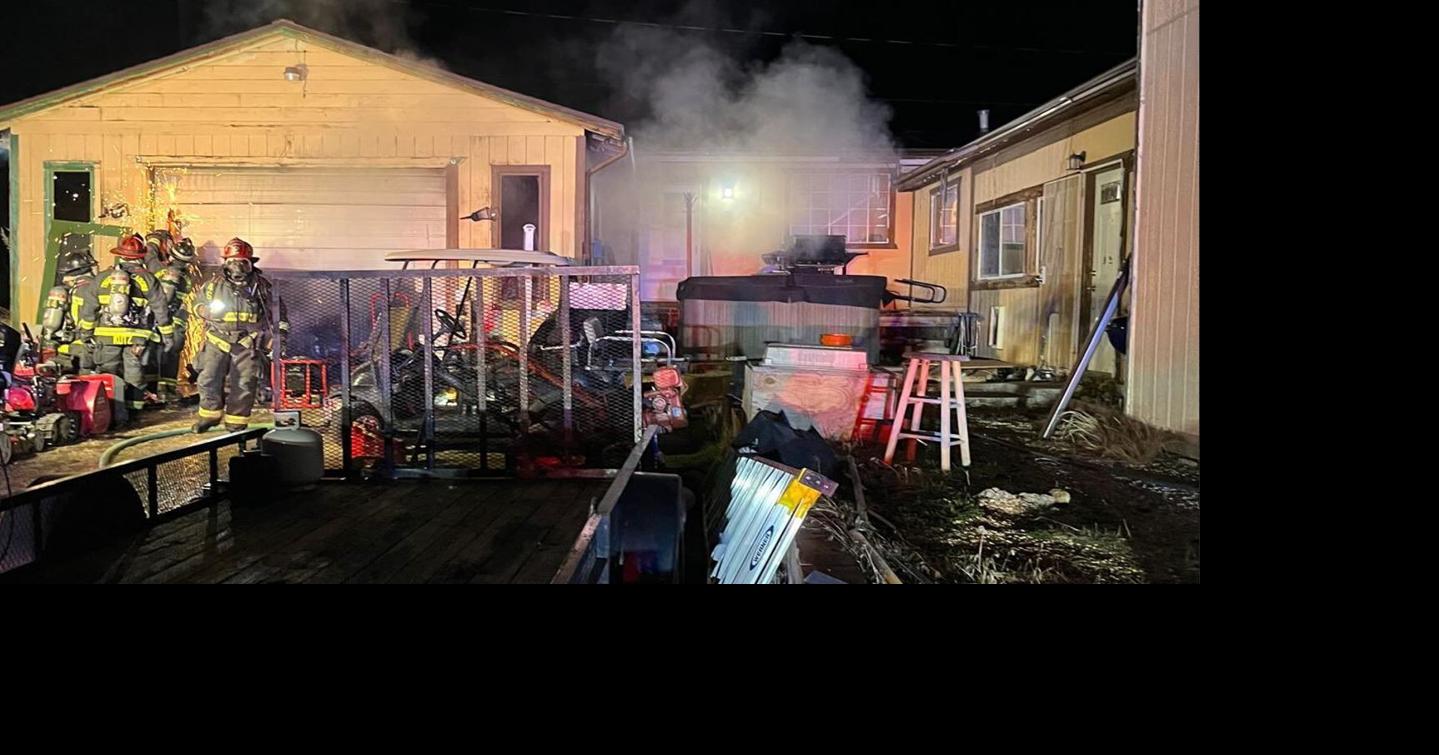 Firefighters quickly extinguish garage fire in Sun Valley | Local News ...