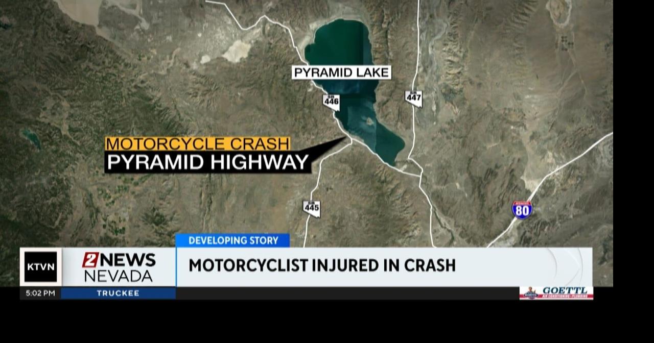 Rider hospitalized after motorcycle crash on Pyramid Highway north of ...