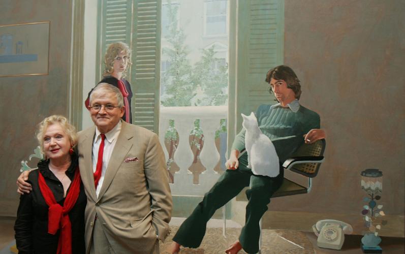 Britain Obit Hockney
