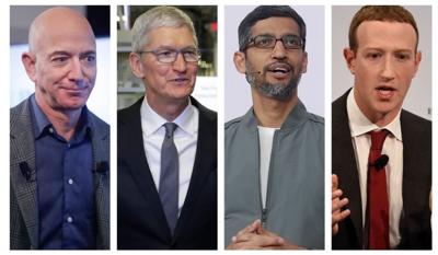 Four Big Tech CEO's Getting Heat from Congress on Competition