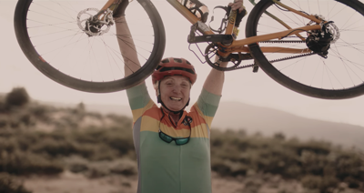 Cindy Norris bike across country.PNG