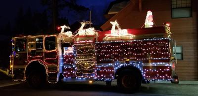 South Lake Tahoe's Christmas Fire Engine to Cruise the Town