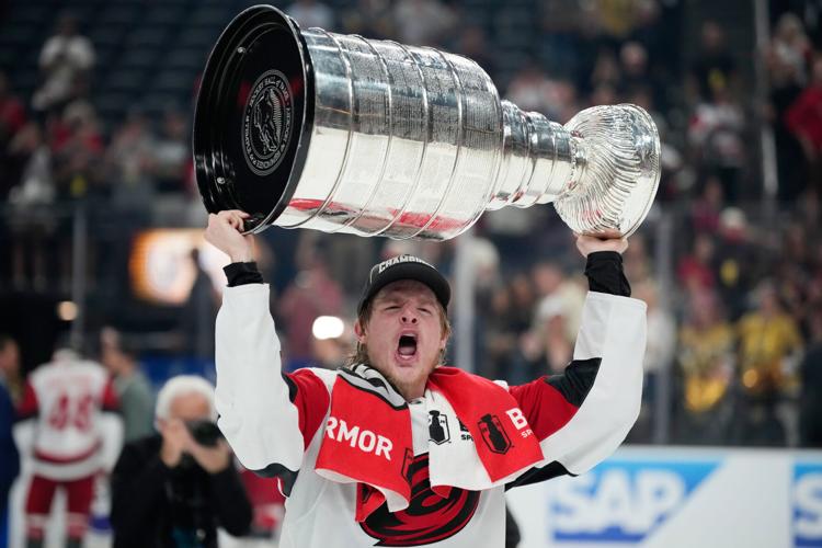 Stanley Cup Hurricanes Golden Knights Hockey