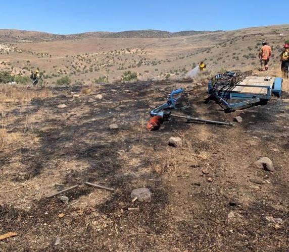 Fire in Spanish Springs