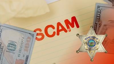 Scam with DCSO badge