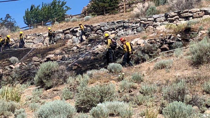 Fire in south Reno