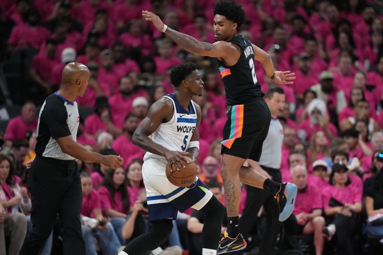 Timberwolves Spurs Basketball