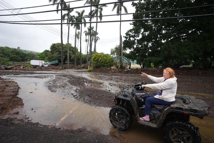 US Hawaii Extreme Weather Nolo