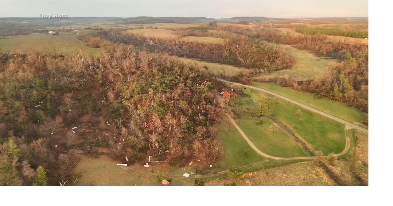 Drone video of Wisconsin storm damage (no sound) | Videos | 2news.com