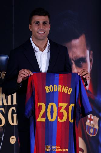 Spain Barcelona Rodri Soccer