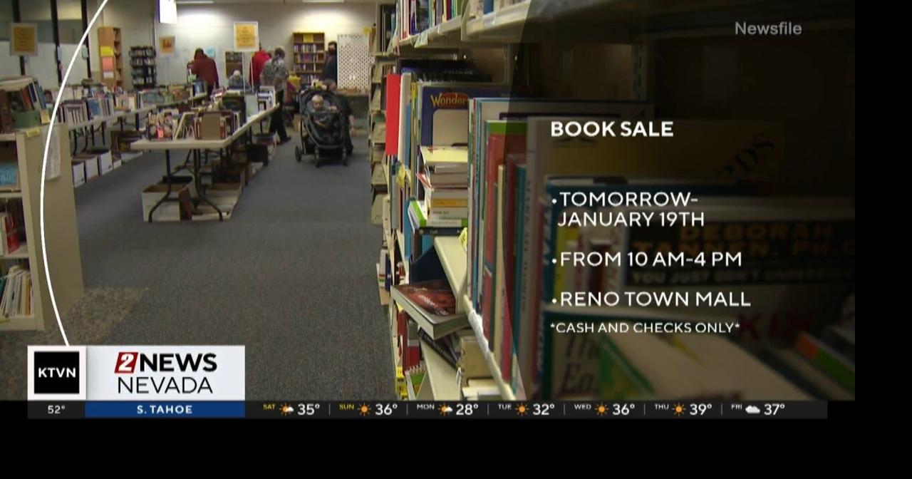 Washoe County Library hosts book sale at Reno Town Mall | Videos ...