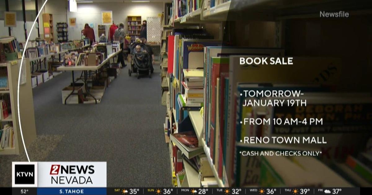 Trista Reno Library Washoe County Library hosts book sale at Reno Town Mall | Videos ...