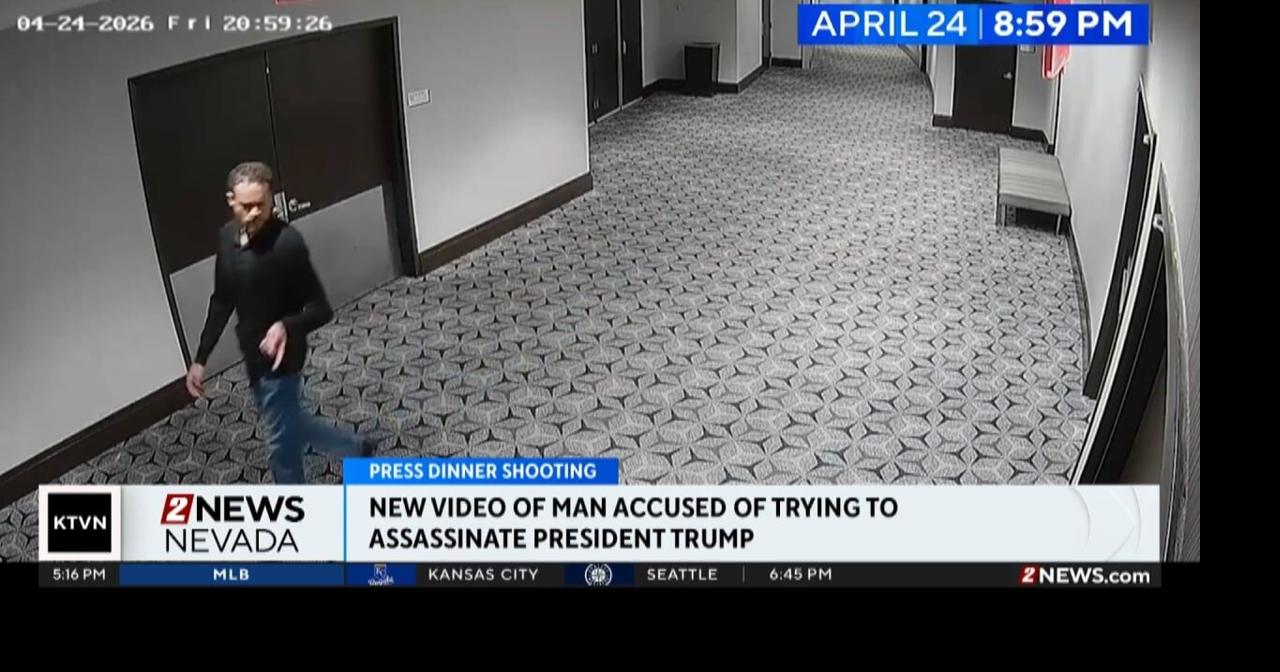 New video released of suspect in WHCD shooting | National News | 2news.com