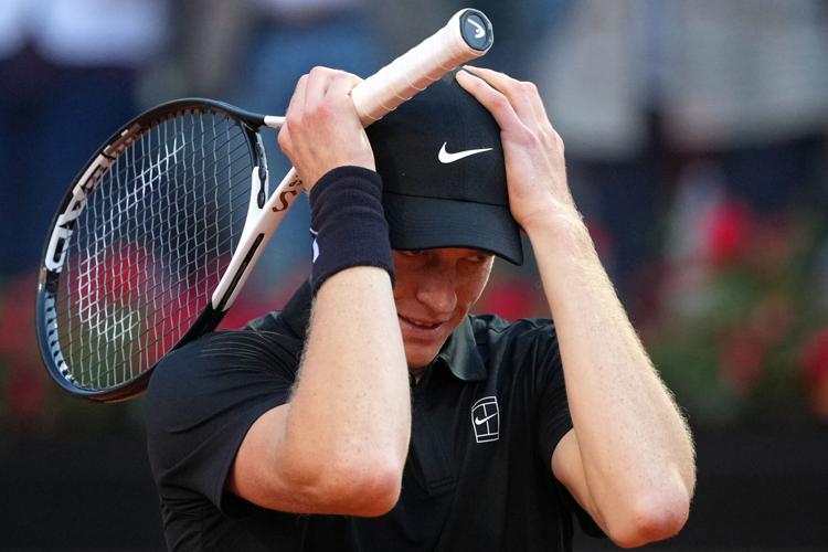 APTOPIX Italian Open Tennis