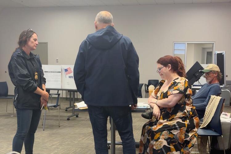 ICE Poll Worker