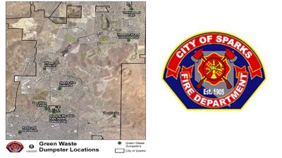 Sparks Fire receives grant for a green waste dumpster program for wildfire prevention