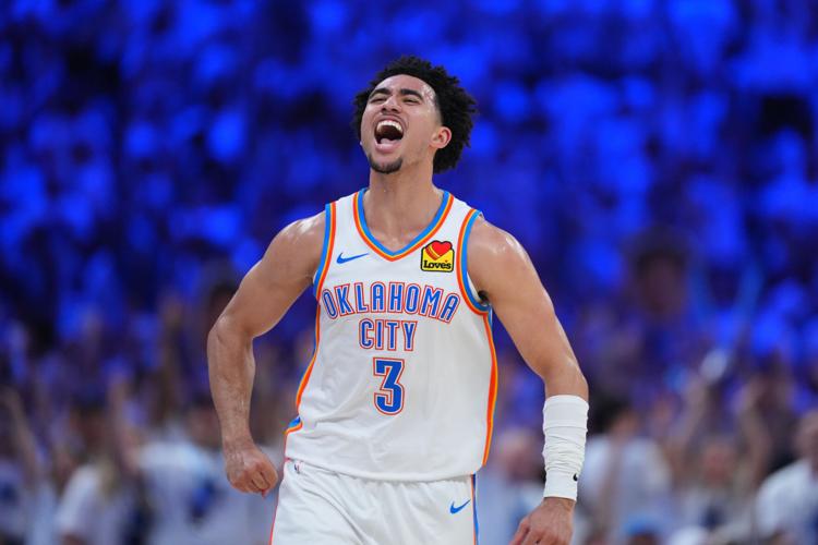 APTOPIX Spurs Thunder Basketball