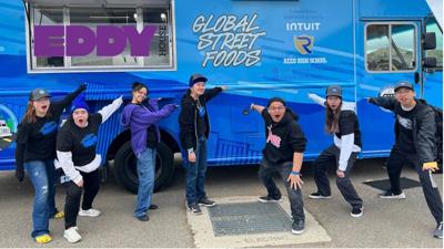 Global Street Foods serves youth at Eddy House