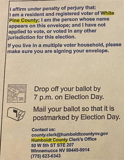 Some Humboldt County Voters Sent Ballots With Incorrect Information