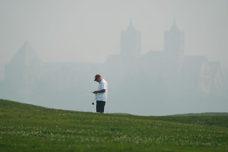 Illinois Climate Wildfires Smoke