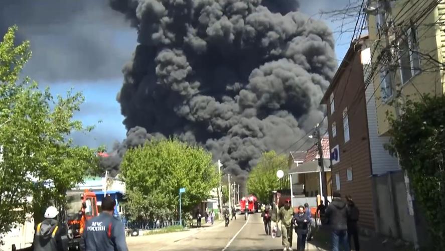 Russia Ukraine Oil Attacks