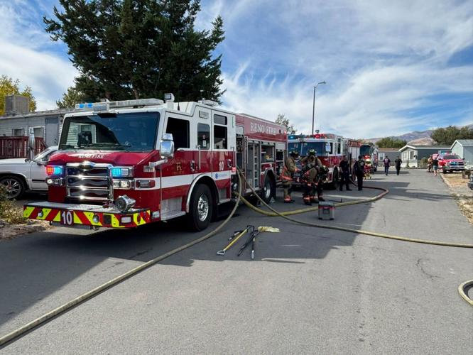 Mobile home fire 2