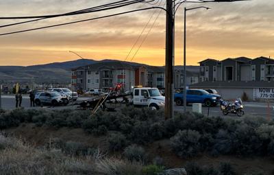 Pyramid Way, Dolores Drive crash