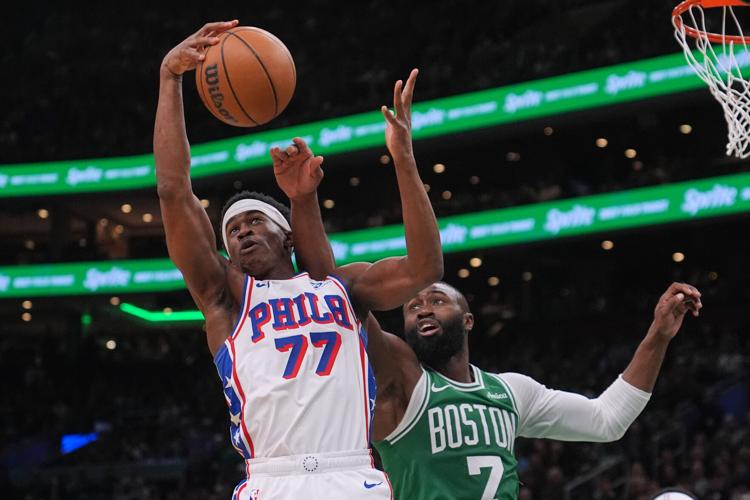 76ers Celtics Basketball
