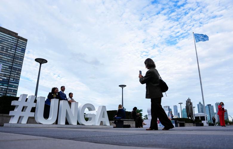 Photos of world leaders confronting global crises at the U.N. General Assembl