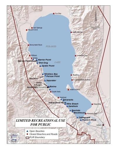 Pyramid Lake Paiute Tribe Opens Warrior Point at Pyramid Lake