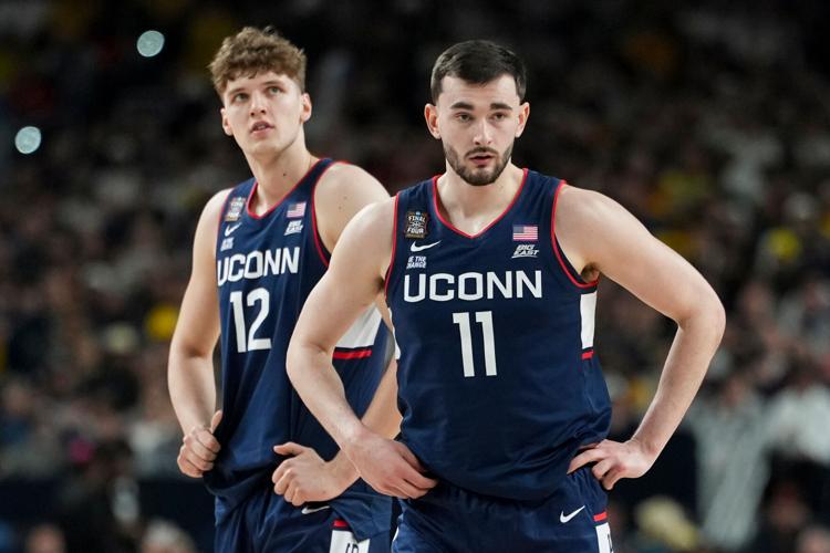 NCAA UConn Michigan Basketball