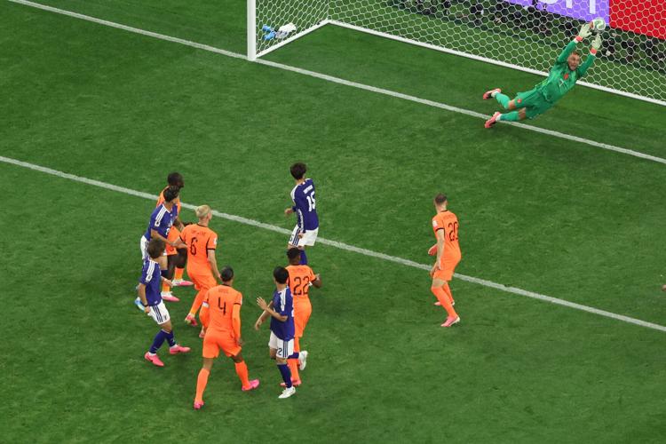 APTOPIX Japan Netherlands WCup Soccer