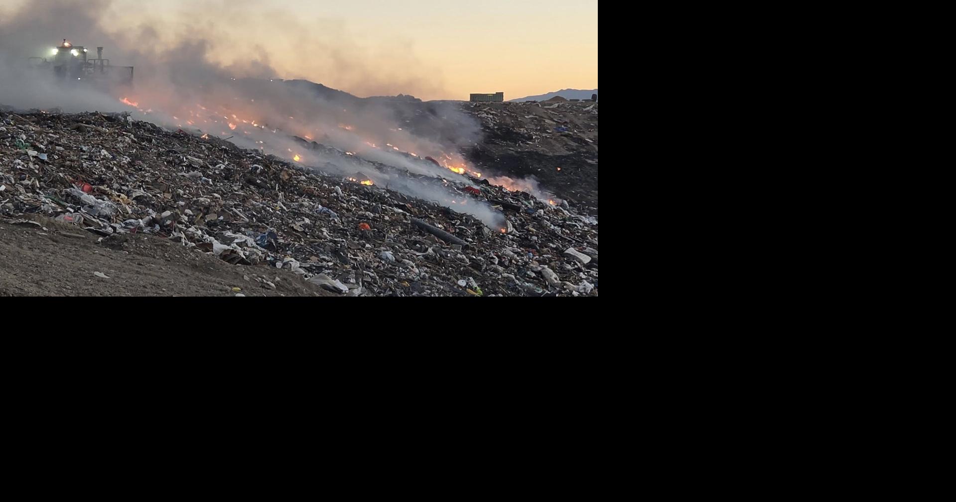 Firefighters contain fire at Carson City Landfill