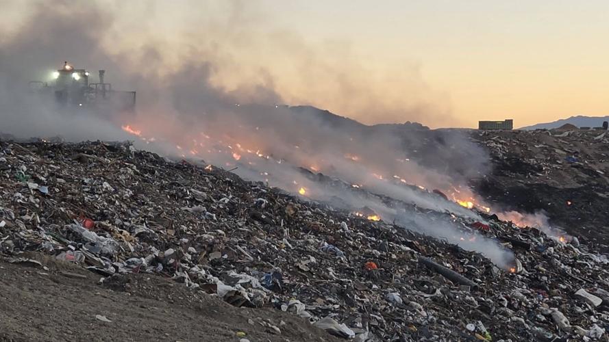Landfill fire in Carson City