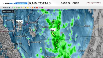 24 Hour Rain Totals