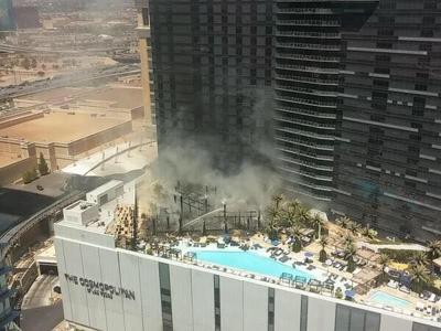 Fire at Cosmopolitan in Las Vegas Extinguished