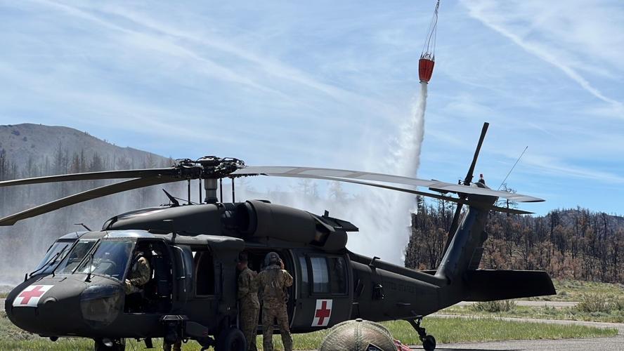 NV National Guard Preforming Air Drops