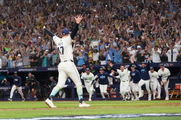 APTOPIX ALCS Guardians Rays Baseball