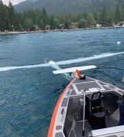 Deputies Rescue Glider Pilot After Crash Landing in Lake Tahoe
