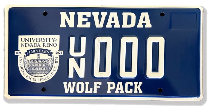 150th anniversary license plates