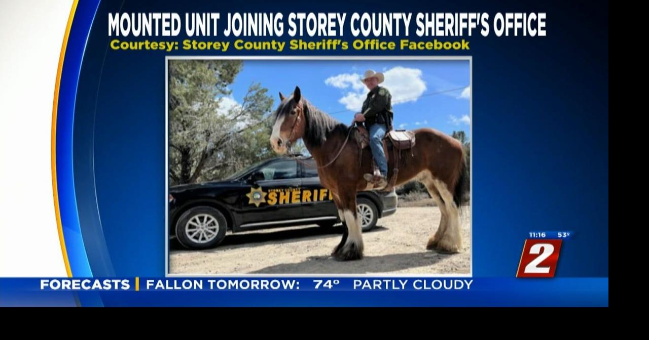 Mounted Unit Joins Storey County Sheriff’s Office News