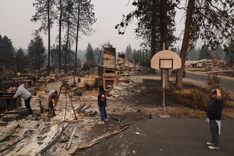 APTOPIX Western Wildfires